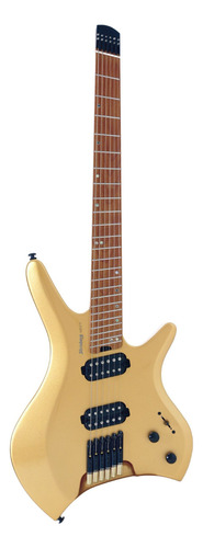 Guitarra Headless Multiscale Strinberg Shn6 Next Gd Gold