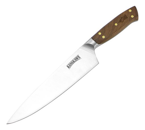 Cuchillo Parillero 20 Cm Premium L. Curacavi Funda Cuero Caf