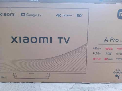 Smart Tv Xiaomi A Pro 4k Ultra Hd 50 