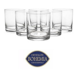 Vaso De Whisky Cristal Bohemia Modelo Bar 8,5 X 8,5  X6