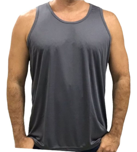 Regata Masculina Dry Fit Plus Size Verão