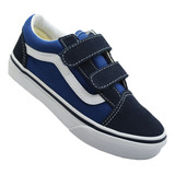 Tenis Vans Old Skool V Vn000vhenwd Navy/true White