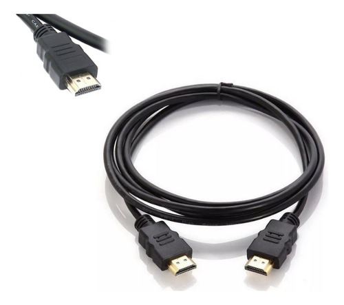 Cable Hdmi Genérico 1.8m Negro 2.0 Tv 60 Hz Hdr 3d Console