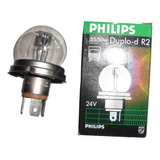 Lampada Farol Assimetrica 24v 55/50w Philips Encaixe H5