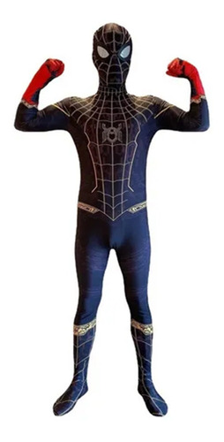 Traje Azul Para Cosplay De Spiderman No Way Home