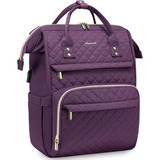 Mochila De Viaje Antirrobo Impermeable C/carga Usb, Purp. C.