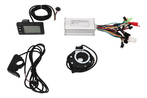 Kit De Controlador De Motor De Bicicleta Eléctrica, Medidor