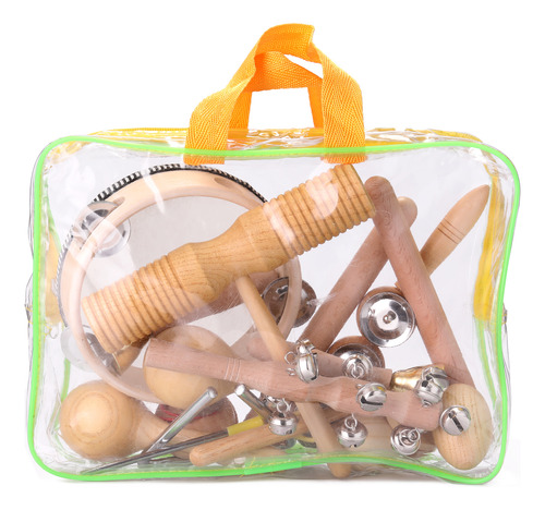 Instrumentos De Percusión, 11 Piezas, Música, Mano Para Niño