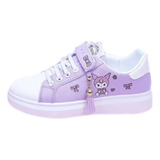 Zapatos Casuales De Lona  Kuromi Para Niñas