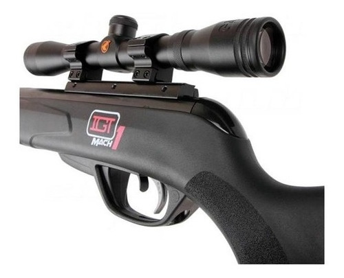 Rifle Gamo Black Bull Igt Mach Nitro Piston,mira Telescopica