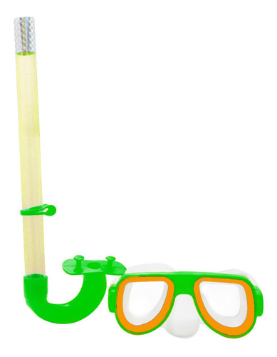 Kit Snorkel Set Con Mascara + Snorkel Buceo Pileta Niños Tsr