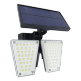 Proyector Solar Led Doble Mini, 60 Watt, Art. Con Sensor.