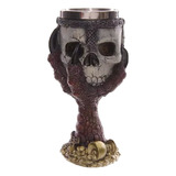 Taza De Agua Medieval Con Forma De Calavera Para Decoración