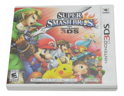 Super Smash Bros Videojuego Nintendo 3ds Usado