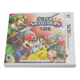 Super Smash Bros Videojuego Nintendo 3ds Usado