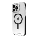 Funda Gear4 Compatible iPhone 14 Pro Max  Transparente Negro