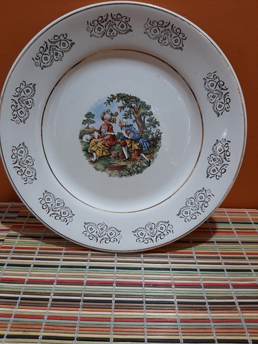Plato De Torta Porcelana Lozalit Art 501
