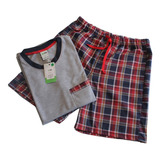 Pijama Para Hombre Red Douglas (short)