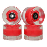 Ruedas De Skate Freedare De 60 Mm Con Rodamientos Led Cruise