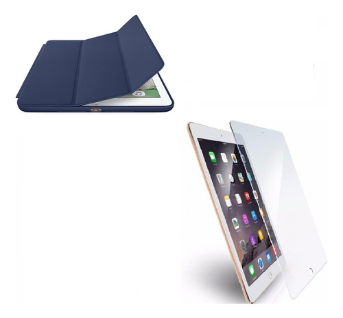 Estuche Smart Case Y Vidrio Para iPad 6 Generación 9.7