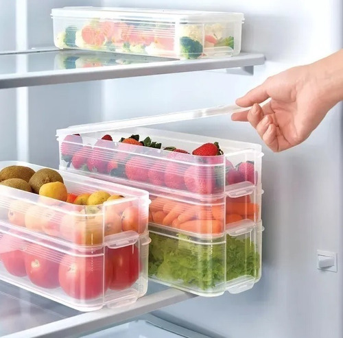 Organi Refrigerador 3 Compartimientos C/ Tapa Betterware