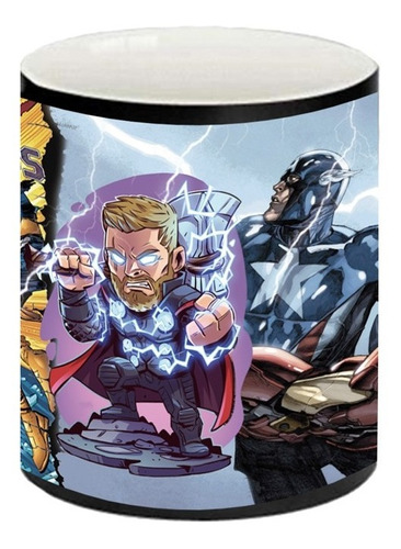  Tazas Mágicas Iron Man/ Capitan America / Groot  Marvel