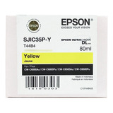 Tinta Yellow  Para Impresora  Color Works C6000/6500