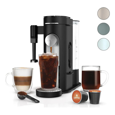 Cafetera Ninja Pb051 Compacta Con Espumador 1,65 L Capsulas KEURIG K-CUPS | Envío gratis