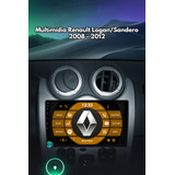 Multimídia Renault Logan/sandero 2008-2012 1+16gb Carplay