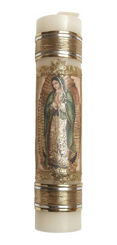 Vela Virgen De Guadalupe Vela De Oración Hecha A Mano ...