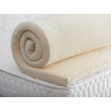 Topper Memory Foam, Sobrecolchón Espuma Viscoelástica 1 Pza