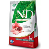 N&d Adulto Medium Pollo Y Granada 10kg Con Envio Gratis 