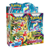 Booster Pacote C/ 6 Cartas Escarlate E Violeta Pokemon Copag