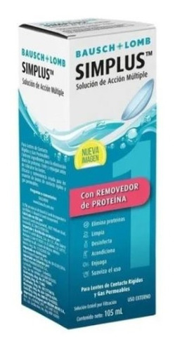 Simplus 105 Ml Solucion Lentes De Contacto