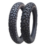 Llantas 90/90-19 + 110/90-17 Power Tire 6pr Tt Todo Terreno