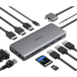 Adaptador Hdmi Para Monitor Dual De Estación De Acoplamiento