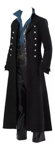 T Gabardina De Ropa Gótica Steampunk For Hombre