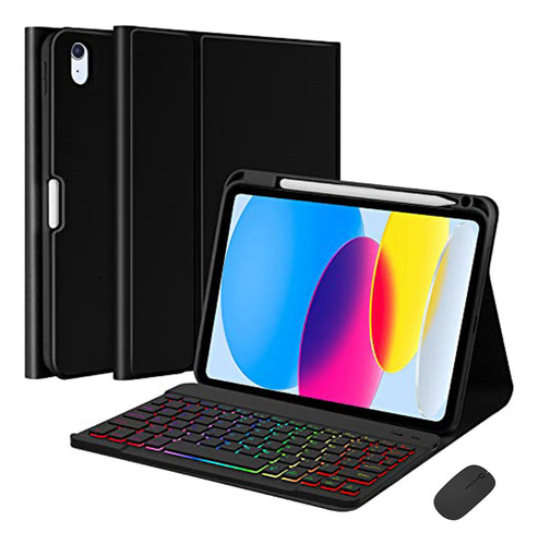 Funda Iluminada Para Teclado Y Ratón Para Huawei Matepad Pro