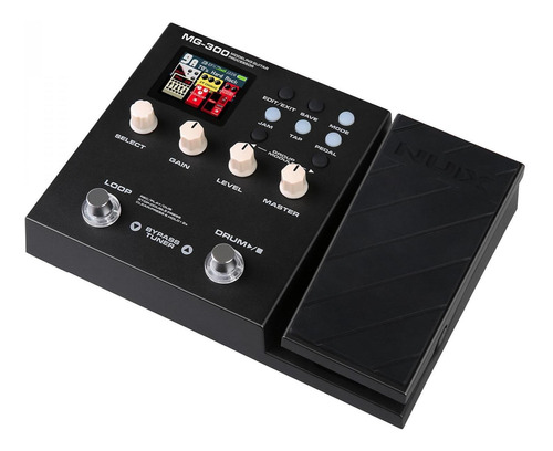 Pedalera Nux Mg-300 Procesador De Efectos Para Guitarra