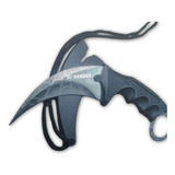 Karambit Spider P Personalizado Laser Con Nombre O Iniciales Color Plateado