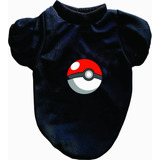 Playera Para Mascotas- Pokebola. Brilla En La Oscuridad