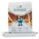 5m Fita Mini Cob 7w 3mm De Espessura 24v + 1 Fonte 2.5a Gaya