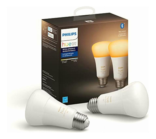 Philips Hue White Ambiance Led A19 Inteligentes, Compatibles