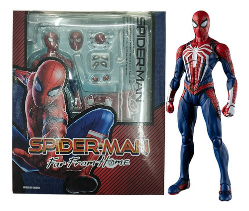 Avengers Spider-man Ps4 Far From Home Figura Juguete Modelo 