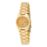 Reloj Seiko 5 Seiko 5 Oro Seiko Automatico Dorado De Mujer