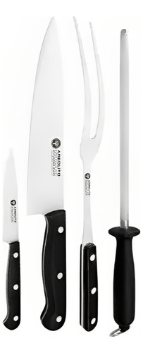 Set Parrilla Cocina Arbolito Boker 4 Piezas En Caja 