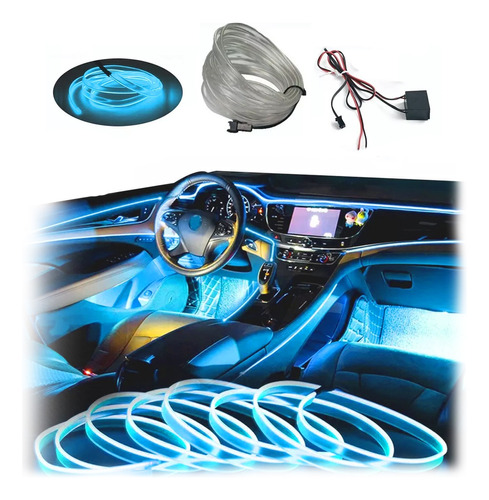 3m Tira De Luz Fría Para Coche Tira De Neón Led Wire Hilo