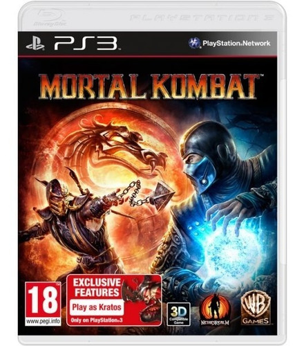 Mortal Kombat - Mídia Física Ps3