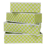 Wrapables Conjunto De 4 Plegable Closet Organizador Caja De 