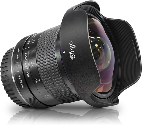 Lente 8mm F / 3.0 Para Canon Eos Dslr Con Montura Ef